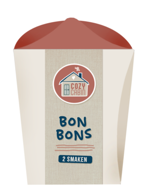 Cozy cabin Bonbons giftbox 3 smaken