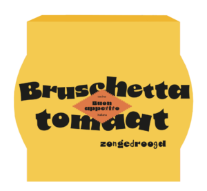 Buon appetito Bruschetta zongedroogde tomaat