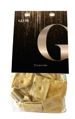 Glow Focaccette zwarte olijven
