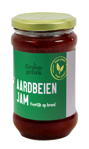 Groen Geluk Halva vruchtenjam aardbei