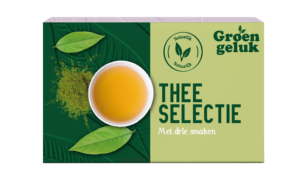 Groen Geluk Thee selectie (3 smaken)