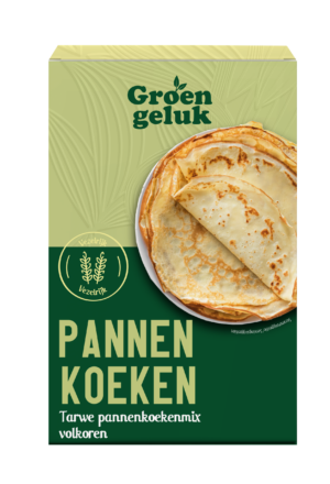 Groen Geluk Tarwe pannenkoekenmix volkoren