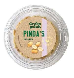 Groen Geluk Pinda's gezouten BIO cup