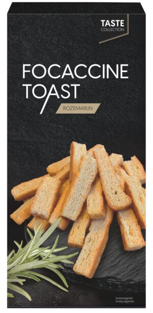 Taste collection Focaccine toast XL