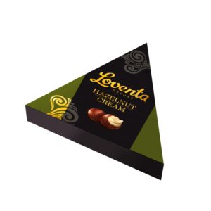 BF-Loventa Chocolate Pralines 110gr Hazelnut Cream Deluxe Triangle Box
