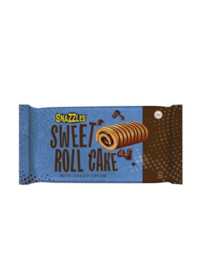 BF-Snazzles Filled Cake 200gr Sweet Roll With Cacao Cream 4-Pack