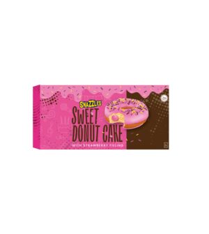 BF-Snazzles Filled Cake 240gr Sweet Donut Cake With Strawberry Filling