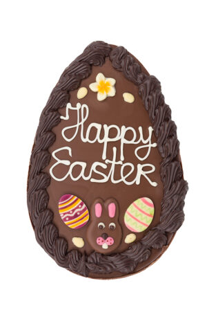 XL chocolade ei "Happy Easter"