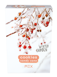 Winter garden Candy cane cookies mix