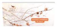 Winter garden 3D Rudolph cacao rendier