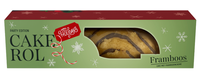 Happy Holidays Cakerol framboos