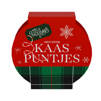 Happy Holidays Kaaspuntjes 140 g sleeve