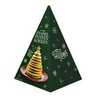 Happy Holidays Kerstboom stapelpannenkoek