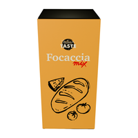 Taste the world Mix voor Focaccia papieren bakvorm
