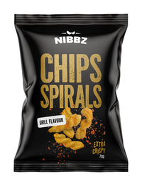 BF-Nibbz Spirals grill chips black-gold