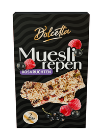 BF-Dolcetta Mueslirepen forest fruit black-gold