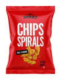 BF-Nibbz Spirals grill chips red