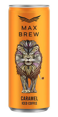 BF-Max Brew caramel iced coffee