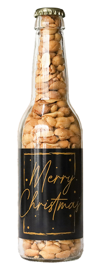 BF-PindaPils zwart-goud Merry Christmas