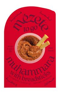 BF-Mezete to go muhammara met broodsticks