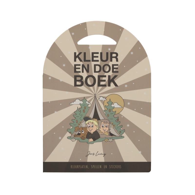JENS Living Kleur en Doe Boek Op Reis