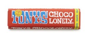 BFN-Tony Chocolonely melk (rood) 50 gr