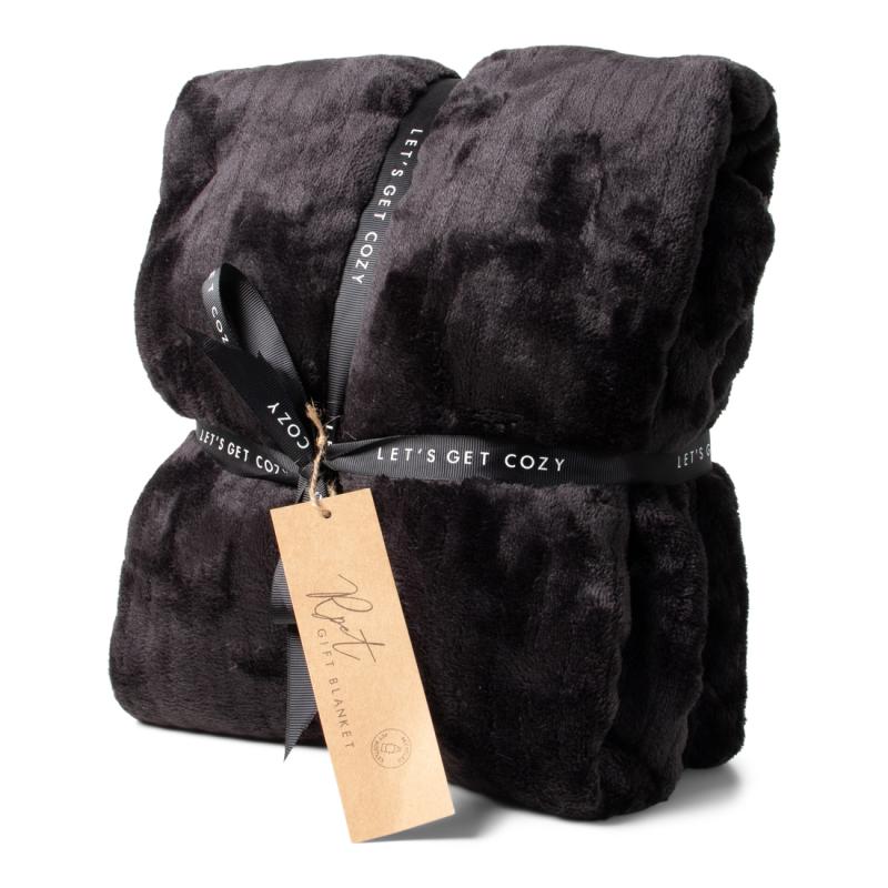 JENS Living Gift Plaid RPET Zwart