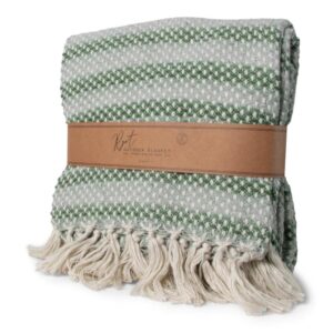JENS Living Indoor/Outdoor Plaid RPET Groen