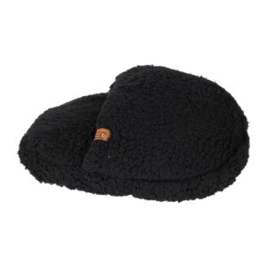 JENS Living Teddy Voetenwarmer Zwart
