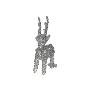 JENS Living LED Rendier Zilver Small
