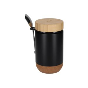 JENS Living Thermo Beker met Lepel Jake Zwart