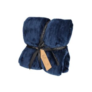 JENS Living Gift Plaid RPET Blauw