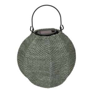 JENS Living Solar Lantaarn Indy Groen/Wit