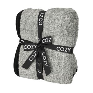 JENS Living Sherpa Plaid Zwart