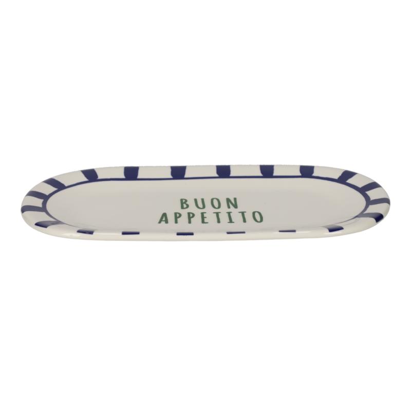 JENS Living Buon Appetito Serveerbord Blauw
