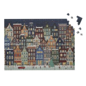 JENS Living Advent Puzzel Winter In De Stad