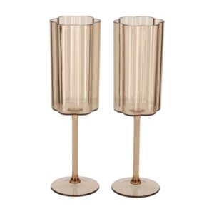 JENS Living Outdoor Champagneglazen Amber /2