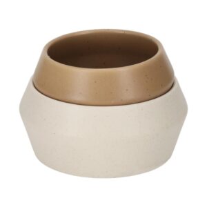 JENS Living Stapel Schaaltjes Faas Wit/Taupe