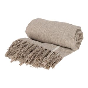 JENS Living Hamamdoek Melange Taupe 180x90