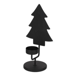 JENS Living Theelichthouder Winter Tree Zwart