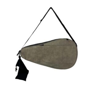 NORLÄNDER Nubuck Padel Racket Draagtas Taupe