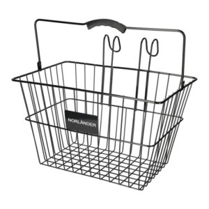 NORLÄNDER Fietsmand Zwart