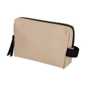 NORLÄNDER Dull PU Toilettas Met Reisset Eco Lining Taupe