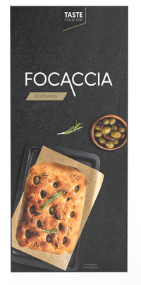 Taste collection Mix voor Focaccia papieren bakvor