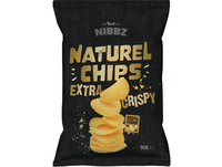 BF-Nibbz Ribbelchips gezouten black-gold