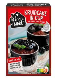 BF-Homemade Kruidcake in cup black-gold-red